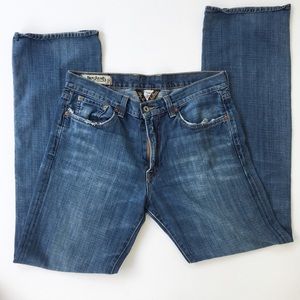 Lucky Brand | Vintage straight distressed jeans 32